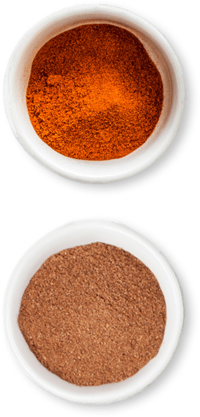 Fresh spices for event catering